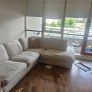 L Seater sofa in cream Image 2