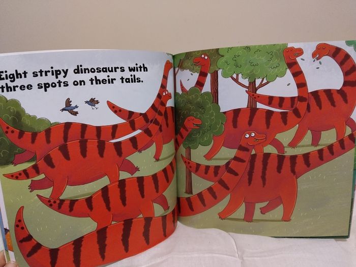 One Little Dinosaur Story Book