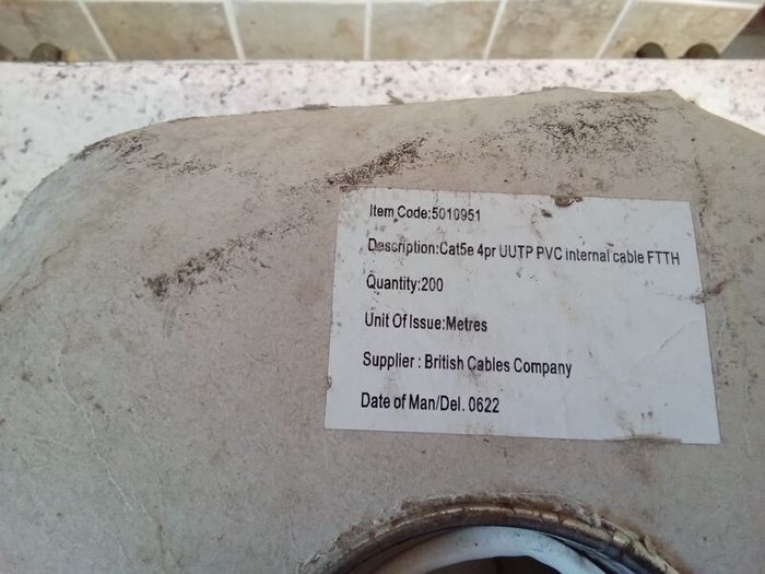 Cat5 cable around 150 metres