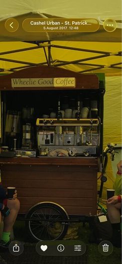 Final Reduction on Traditional Coffee cart