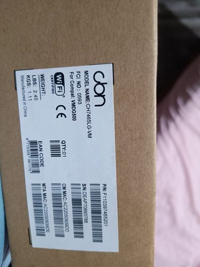 Virgin Media Modem