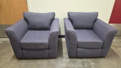 Armchairs x 6