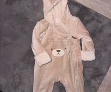 H&M Baby fleece all in one