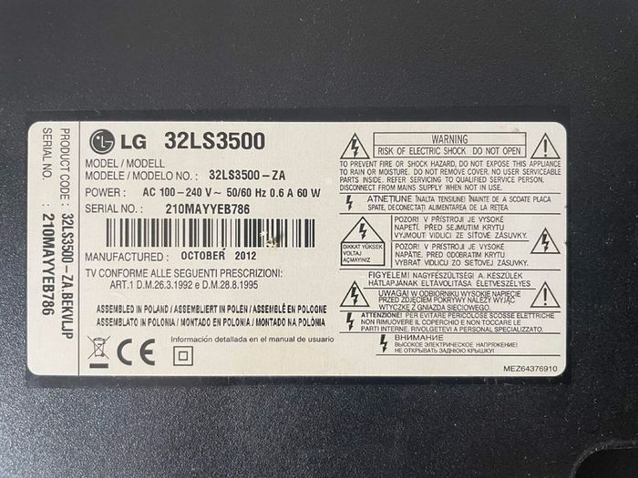 32 Inch Lg Tv - Led Tv
