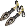 1Pair Waterproof Amber Light 12 LED Motorcycle Turn Signal Lights Indicators Lights Image 2
