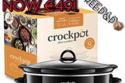 NEW SALE | CrockPot Slow Cooker, Aluminium, 300 W, 6.5 liters, Black