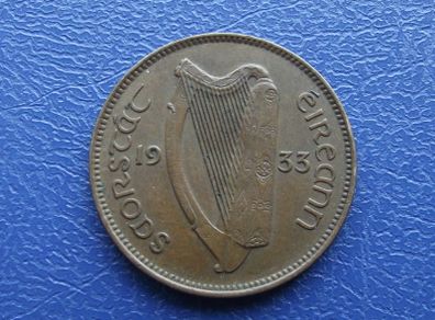 Irish Free State. 1933 Farthing.  Nice condition!