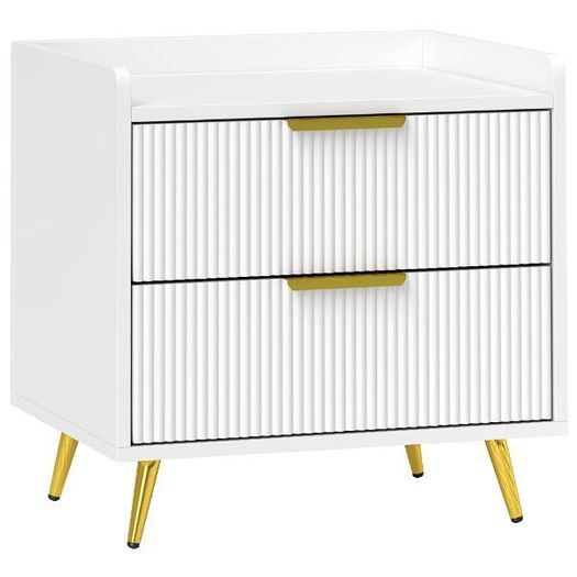 2-Drawer Bedside Table