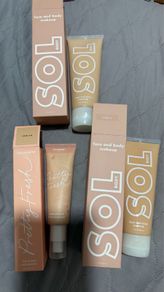 Colourpop tinted moisturizer and face and body makeup