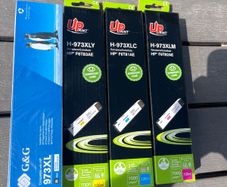 Set of Compatible HP 973XL Colour Ink Cartridges