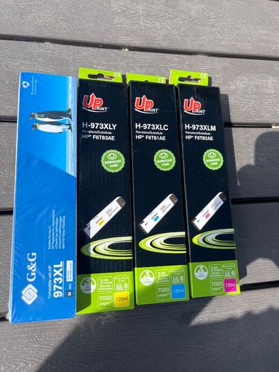 Set of Compatible HP 973XL Colour Ink Cartridges