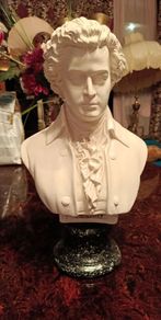 Large Mozart bust