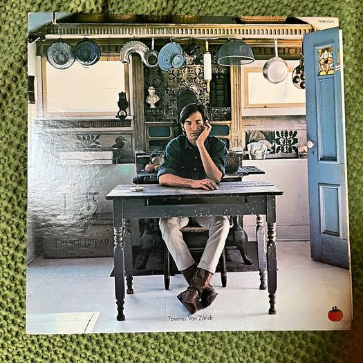vinyl LP.  Townes Van Zandt