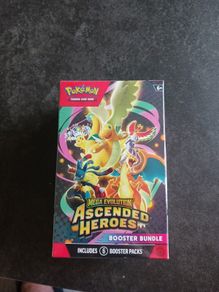 pokemon collectable mega evolution Ascended Heroes Booster Bundle includes 6 Nooster packs