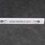 Lego World Fair Promotion Tile from Denmark 2011 A Rare Promotion Tile From Private Collection Collected At The Lego World Fair in Bella Center Copenhagen Denmark February 2011 RARE AND HARD TO FIND Image 3