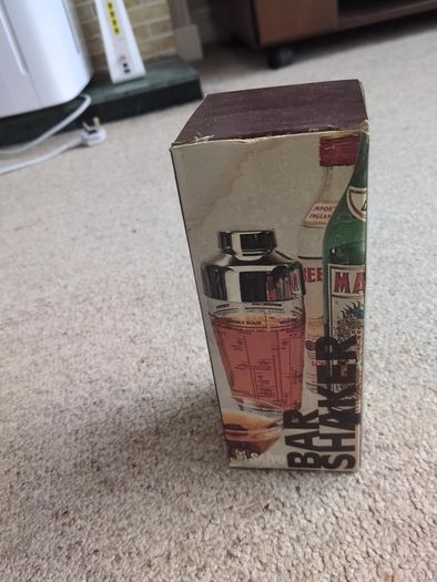 vintage cocktail shaker