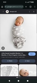 Little Seeds swaddle blankets