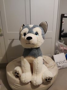 XL stuffed dog