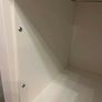 White IKEA Kallax Insert with Door & Knob Image 3