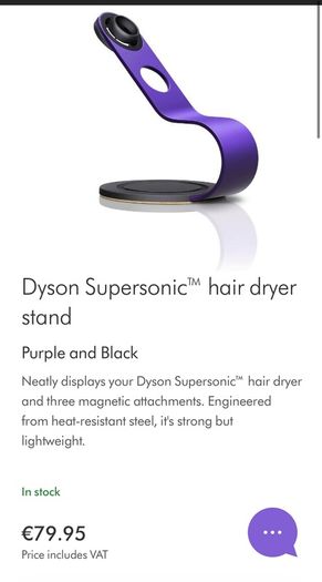 Dyson Supersonic Hair Dryer stand