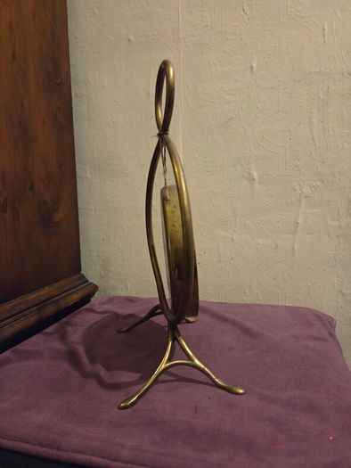 Antique Brass Tabletop Gong