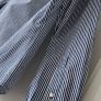 Abercrombie & Fitch striped logo button-up Shirt 100% cotton - size: M Image 6
