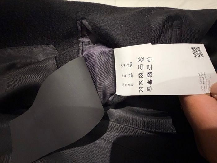 HUGO Boss coat - Slim fit cashmere