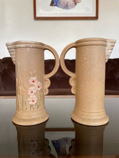 Vintage 1950s Art Deco Style Jugs