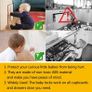 12 PCS Child Safety Cupboard Locks, Invisible & Unlocked Design No Drilling Needed, Adhesive Easy Install, Baby Proof Safety Cabinet Locks Inside for Children Drawer Kitchen Closet Latches Image 4