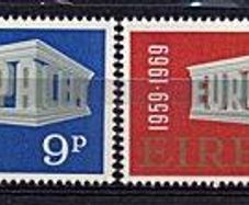 1969 Ireland Europa (CEPT) Commemorative Stamps Mint Never Hinged (MNH)