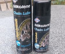 Motorbike chain lube