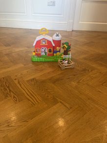 Toy farmhouse.