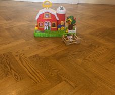 Toy farmhouse.