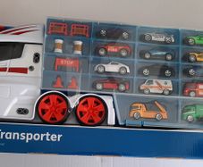 New mega transporter and 14 cars etc in unopened box