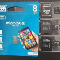 Memory Cards - 4 - 8 - 16 or 32GB.