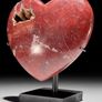 Polished Heart-Shaped Red Jasper Specimen - Natural Stone Image 3