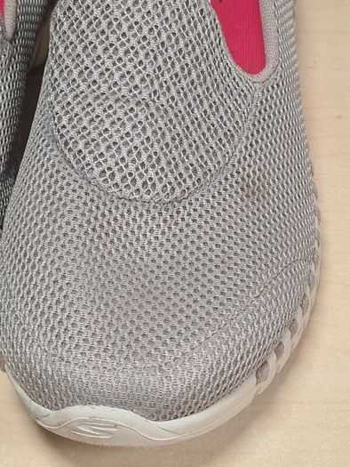 womens SKECHERS GO WALK Slip in trainers runners beige Size UK 4 EU 37
