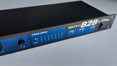 motu 828 (mk 1) original firewire 8/8 audio interface