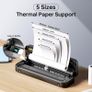 Thermal Printer Portable Mobile A4 Compact Bluetooth Phomemo M832 300dpi Label Sticker Image 7