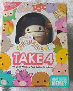 Squishmallows TAKE4 Card Game