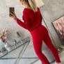 2 piece  tracksuit set with zircon panther Image 9