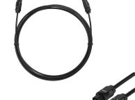 main image for ad New 2m Toslink Gold Plated Cable Digital Optical Tos Link Extension Lead #236