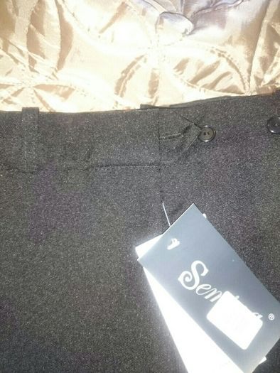 brand new elegant black trousers, size 7-9y