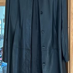 M&S Leather coat