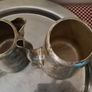 Kingston of Sheffield 2 Silver Plated Tea/Coffee Pots & Milk Jug Image 8