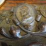 Victorian Antique Oak Sewing Pin Holder Image 2