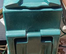 3 bag coal bunker with stand