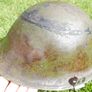 Vintage Steel Helmet Image 2
