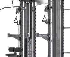 Commercial Multifunctional rack 2 x 120kg stacks (new in box)