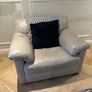 Leather Sofa/ Arm Chair/ Footstool Image 5
